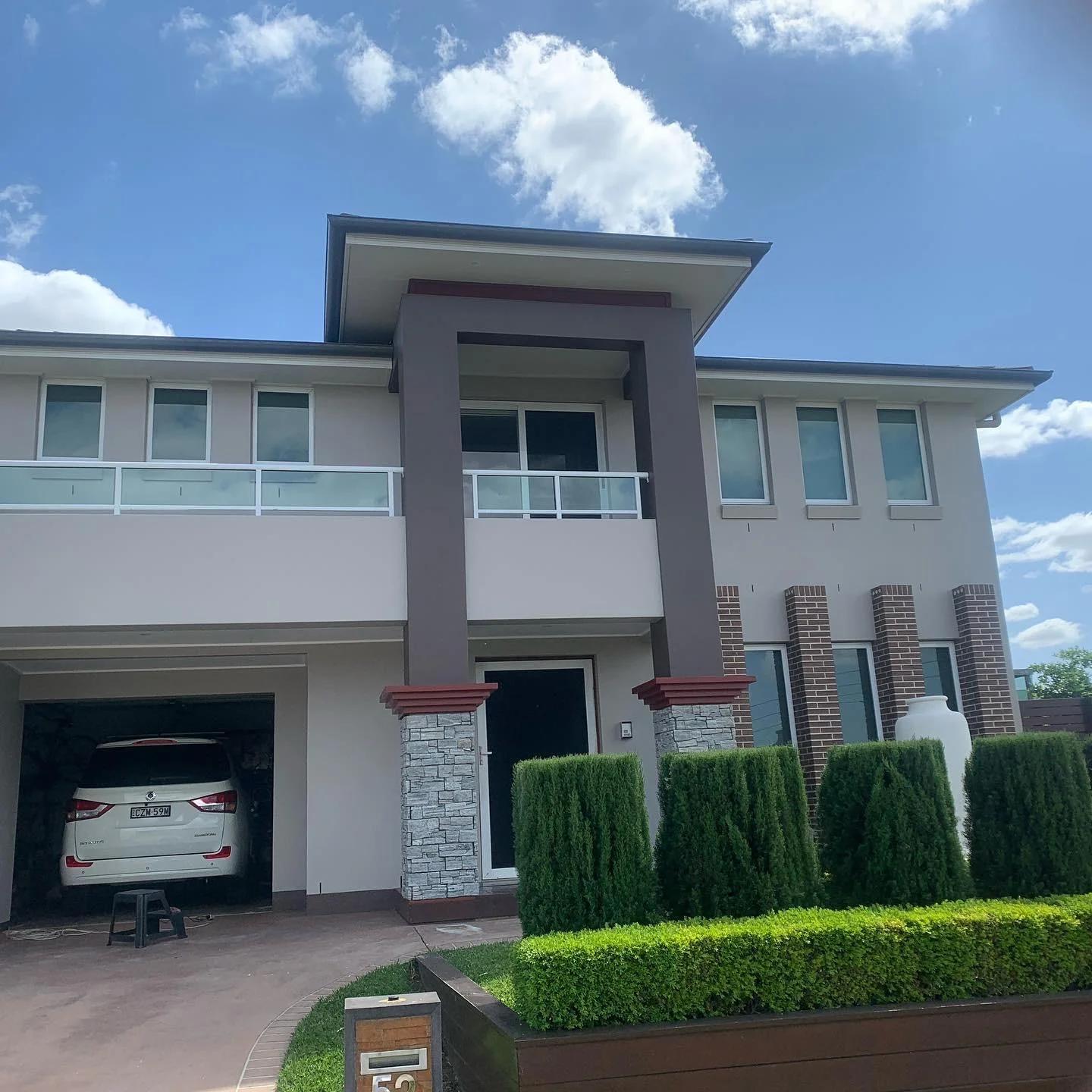 Painted commercial office space
